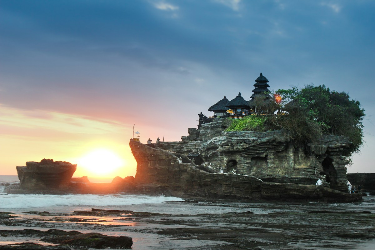 Bali trópusi tájai
